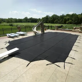 30-Year Premium Mesh In-Ground Pool Safety Cover w/ Step Section