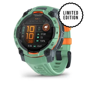 Instinct 3 – 45 mm GPS Smartwatch, AMOLED, Neotropic with Neotropic Band (Limited Edition) - 010-02936-01