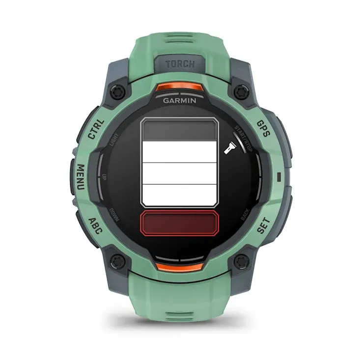 Instinct 3 – 45 mm GPS Smartwatch, AMOLED, Neotropic with Neotropic Band (Limited Edition) - 010-02936-01