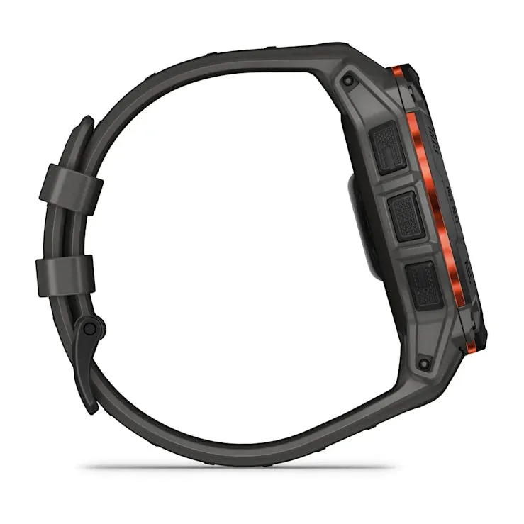 Instinct 3 – 50 mm GPS Smartwatch, Solar, Black with Charcoal Band - 010-02935-00
