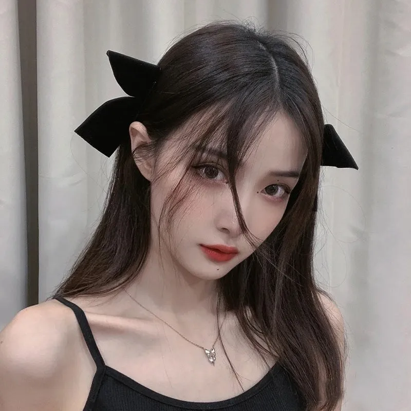 Kawaii Ribbon Hair Clips