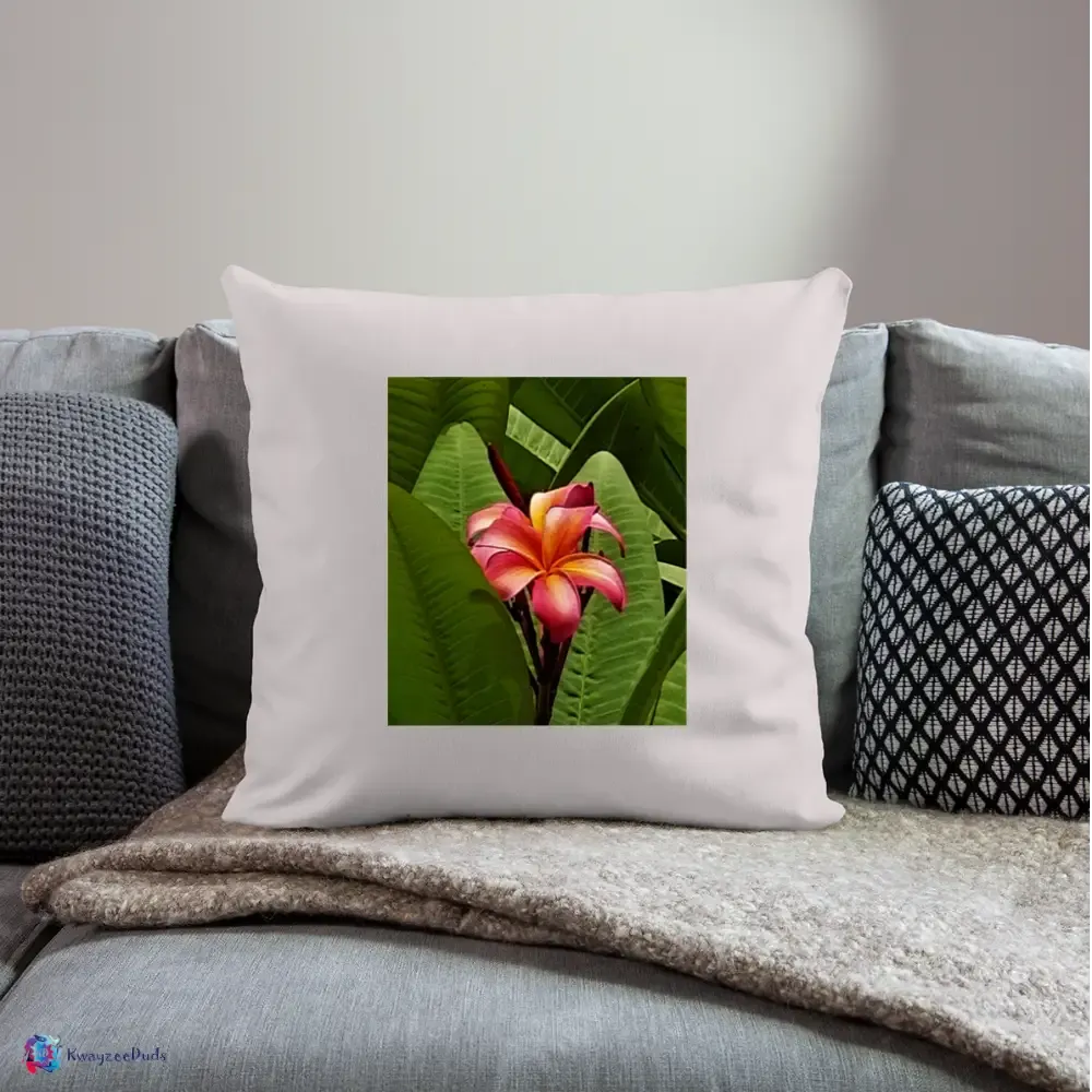 Lodi Garden Lily Throw Pillow Cover 18” x 18”
