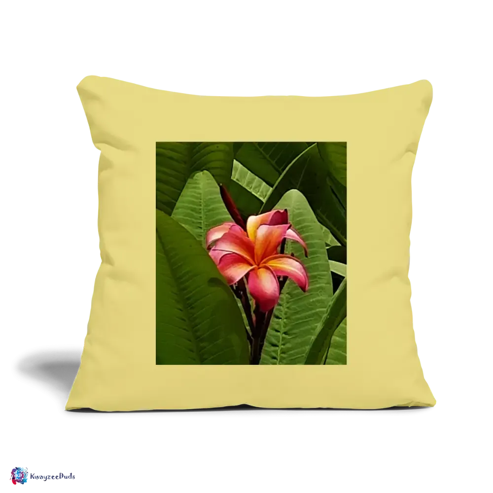 Lodi Garden Lily Throw Pillow Cover 18” x 18”
