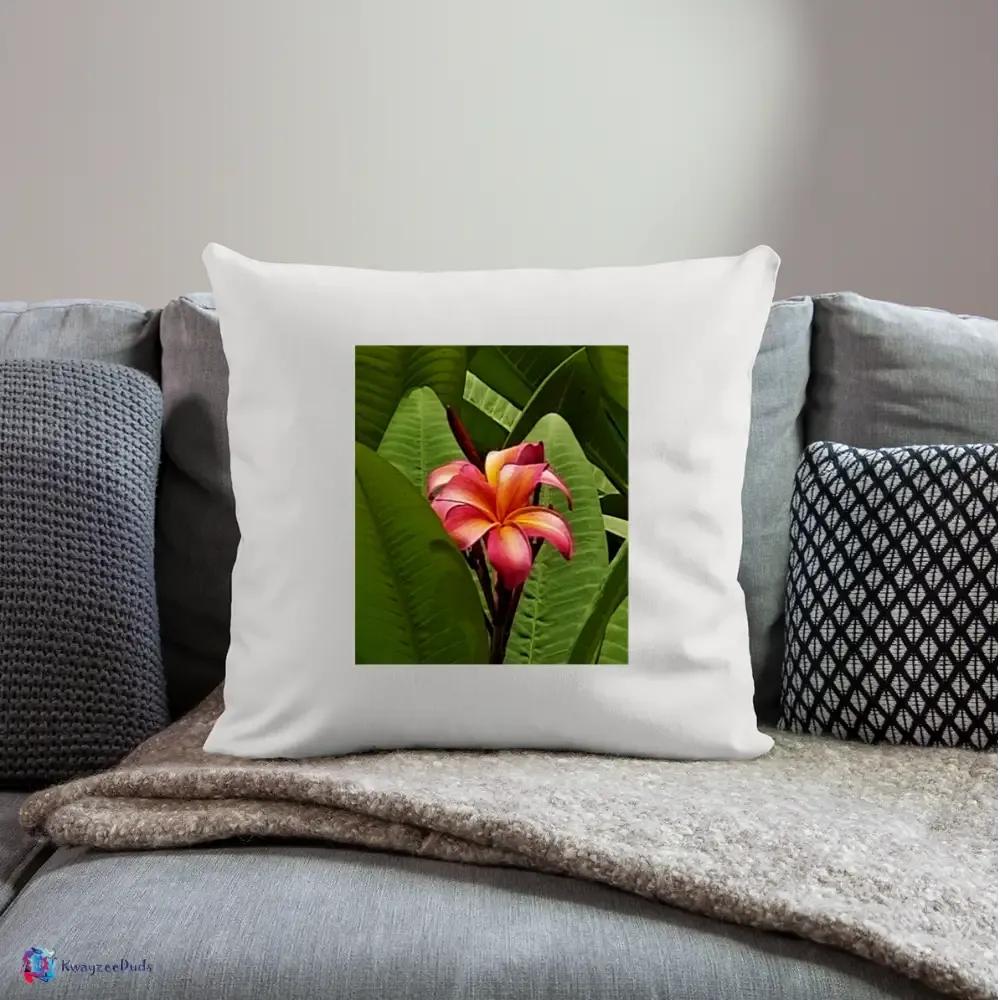 Lodi Garden Lily Throw Pillow Cover 18” x 18”