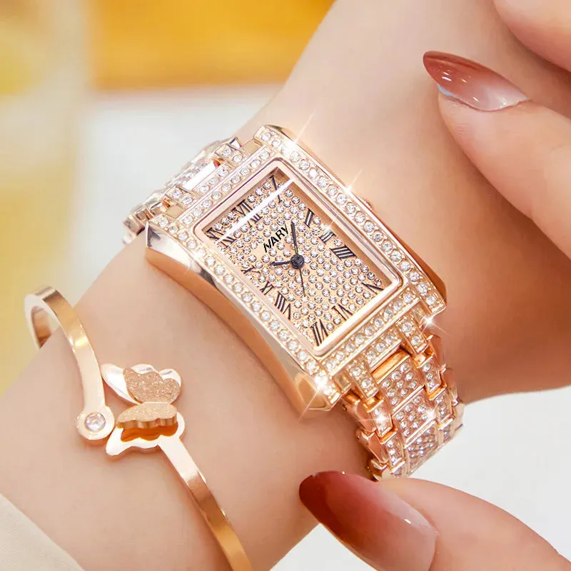 Luxury Golden & Silver Classic Quartz Watch