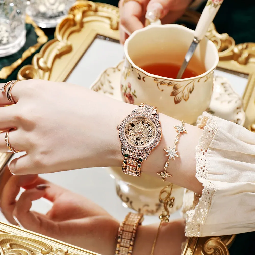 Rose Gold Quartz Ladies Watch