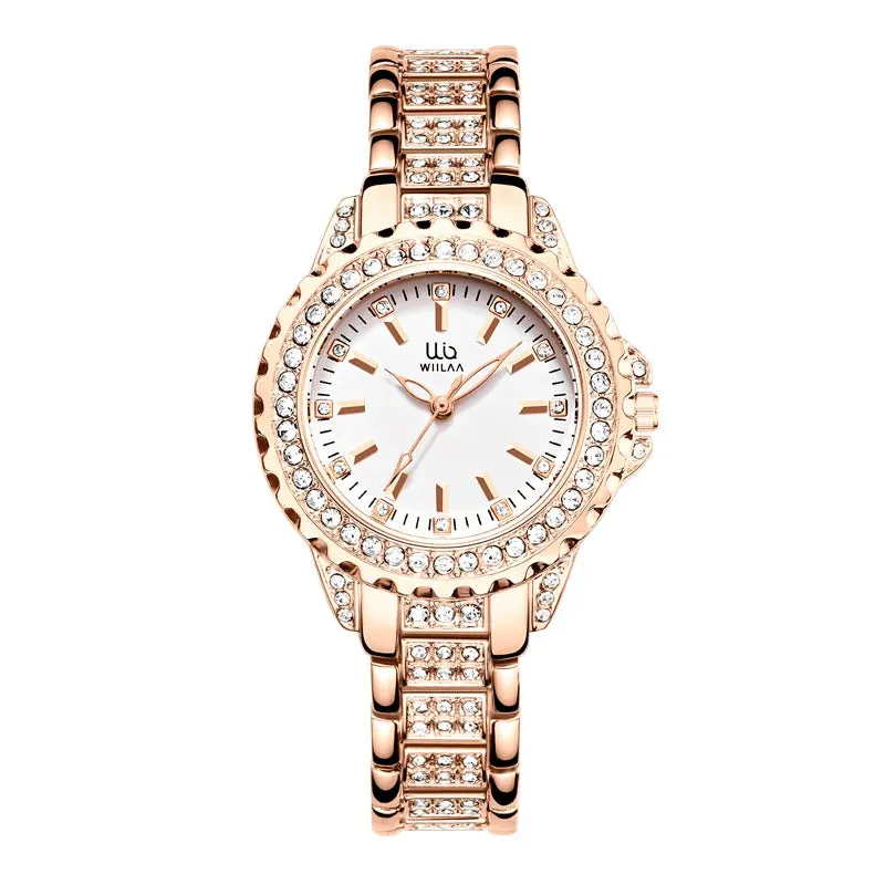 Rose Gold Quartz Ladies Watch