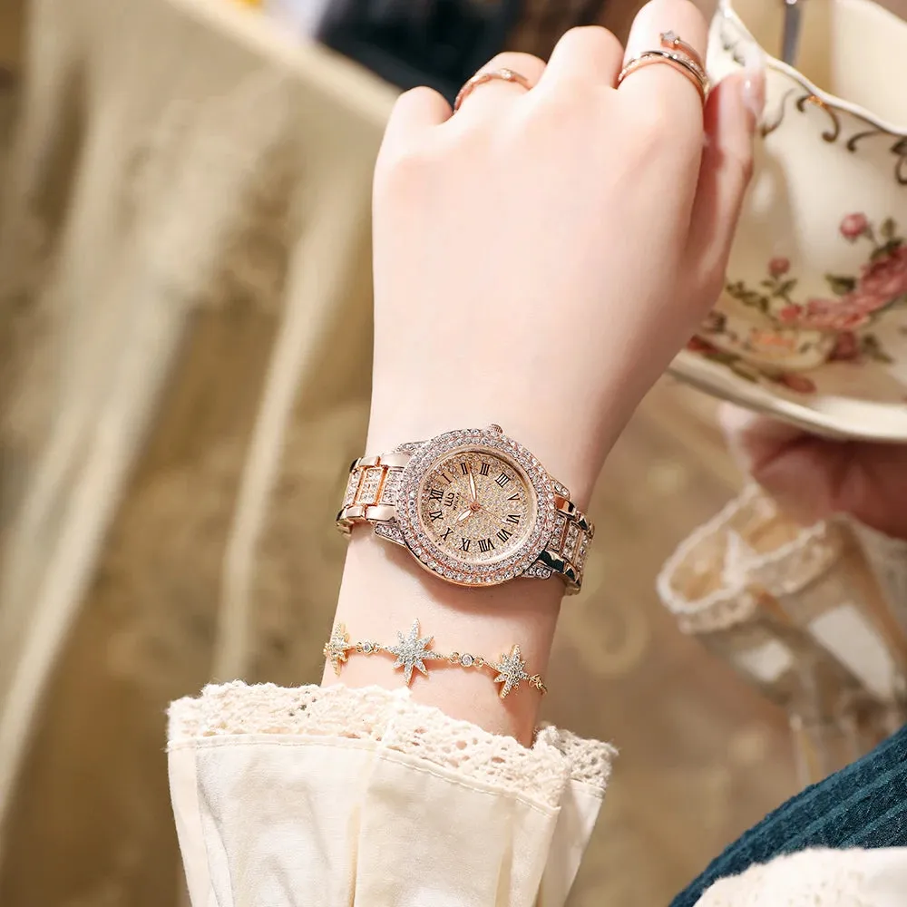 Rose Gold Quartz Ladies Watch