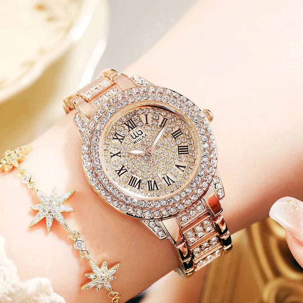 Rose Gold Quartz Ladies Watch