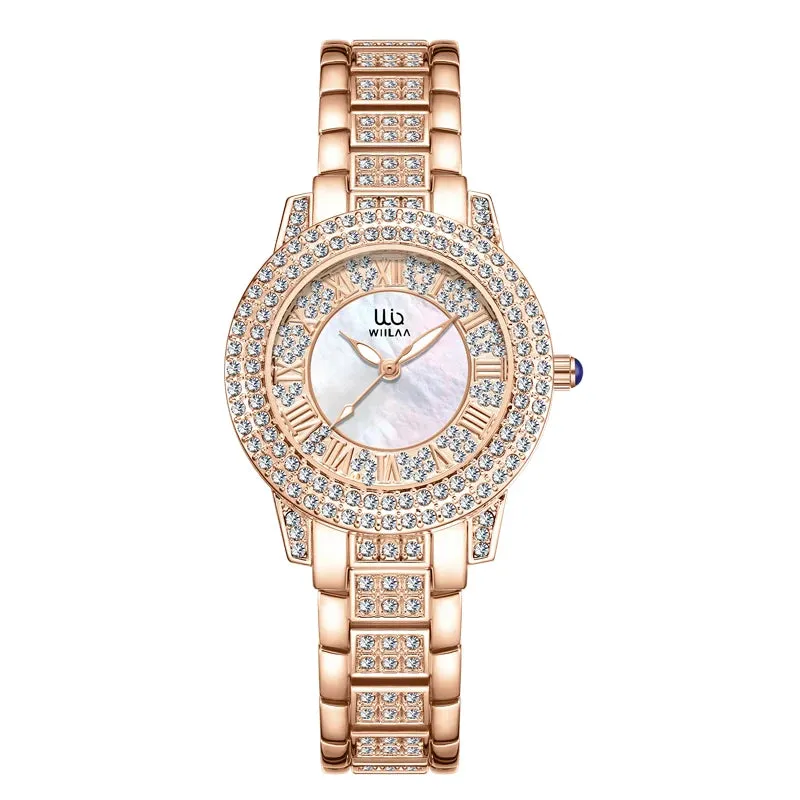 Rose Gold Quartz Ladies Watch