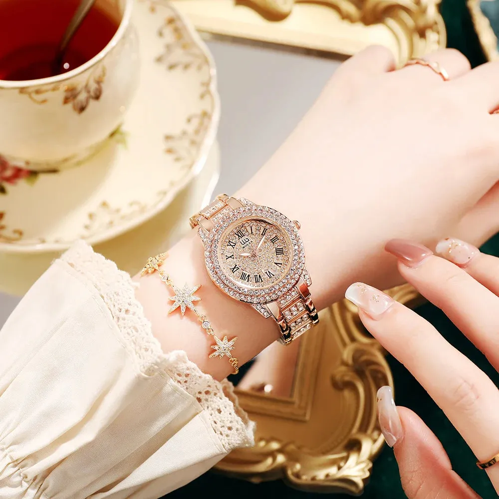 Rose Gold Quartz Ladies Watch