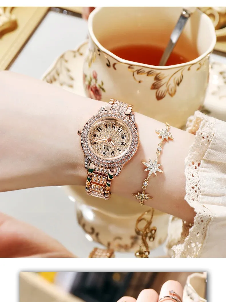 Rose Gold Quartz Ladies Watch