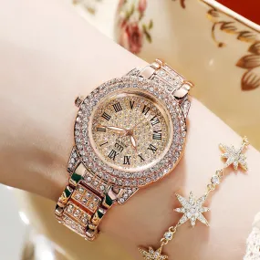 Rose Gold Quartz Ladies Watch