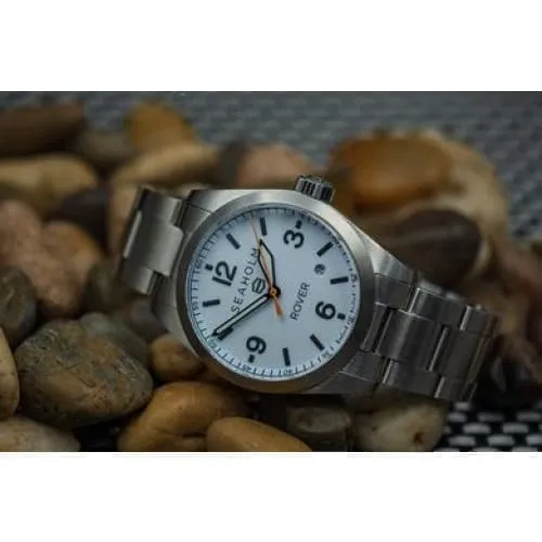 Seaholm Rover Field Watch White Dial at Regard Jewelry in Austin, Texas