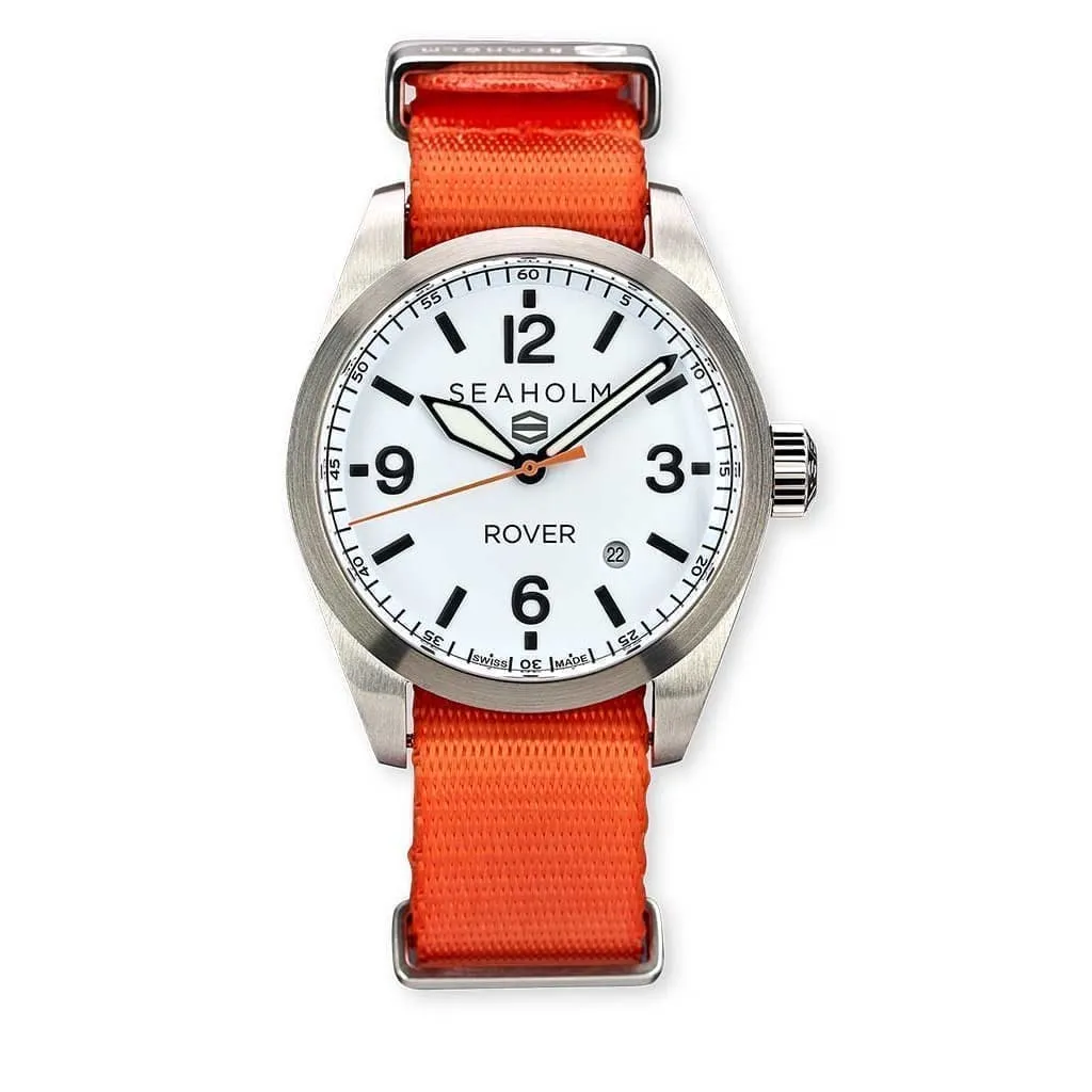 Seaholm Rover Field Watch White Dial at Regard Jewelry in Austin, Texas