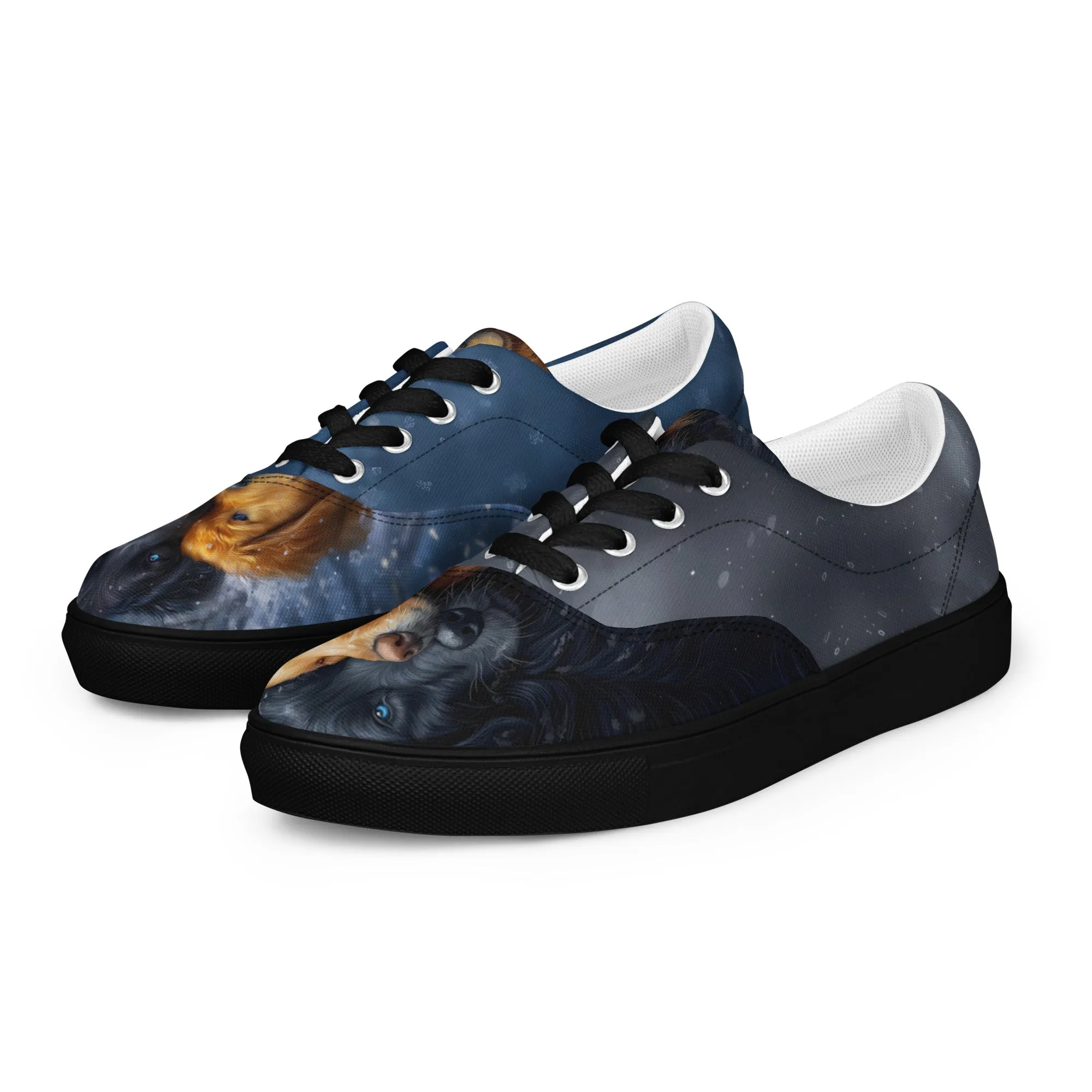 Winter Guardians Women’s lace-up canvas shoes