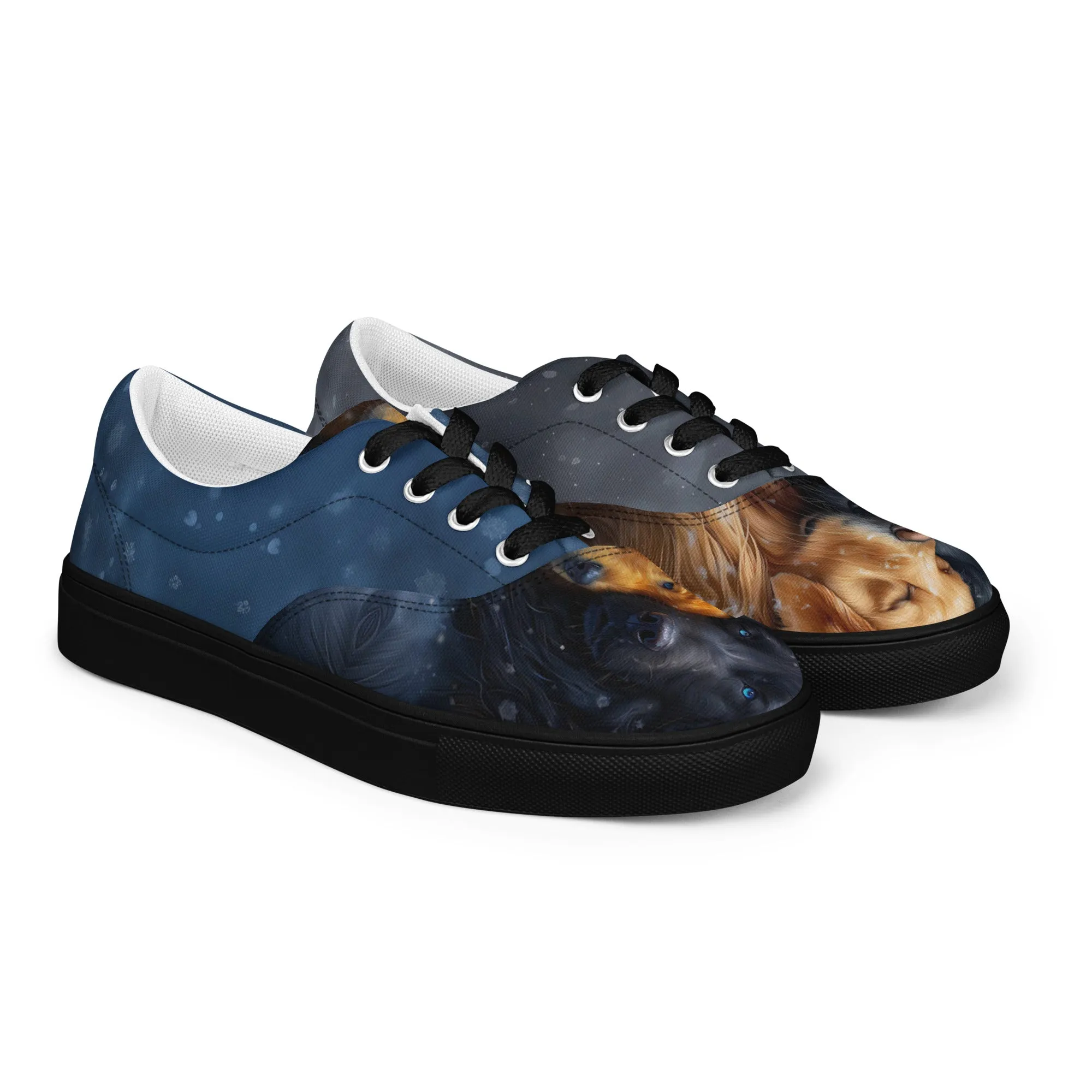 Winter Guardians Women’s lace-up canvas shoes