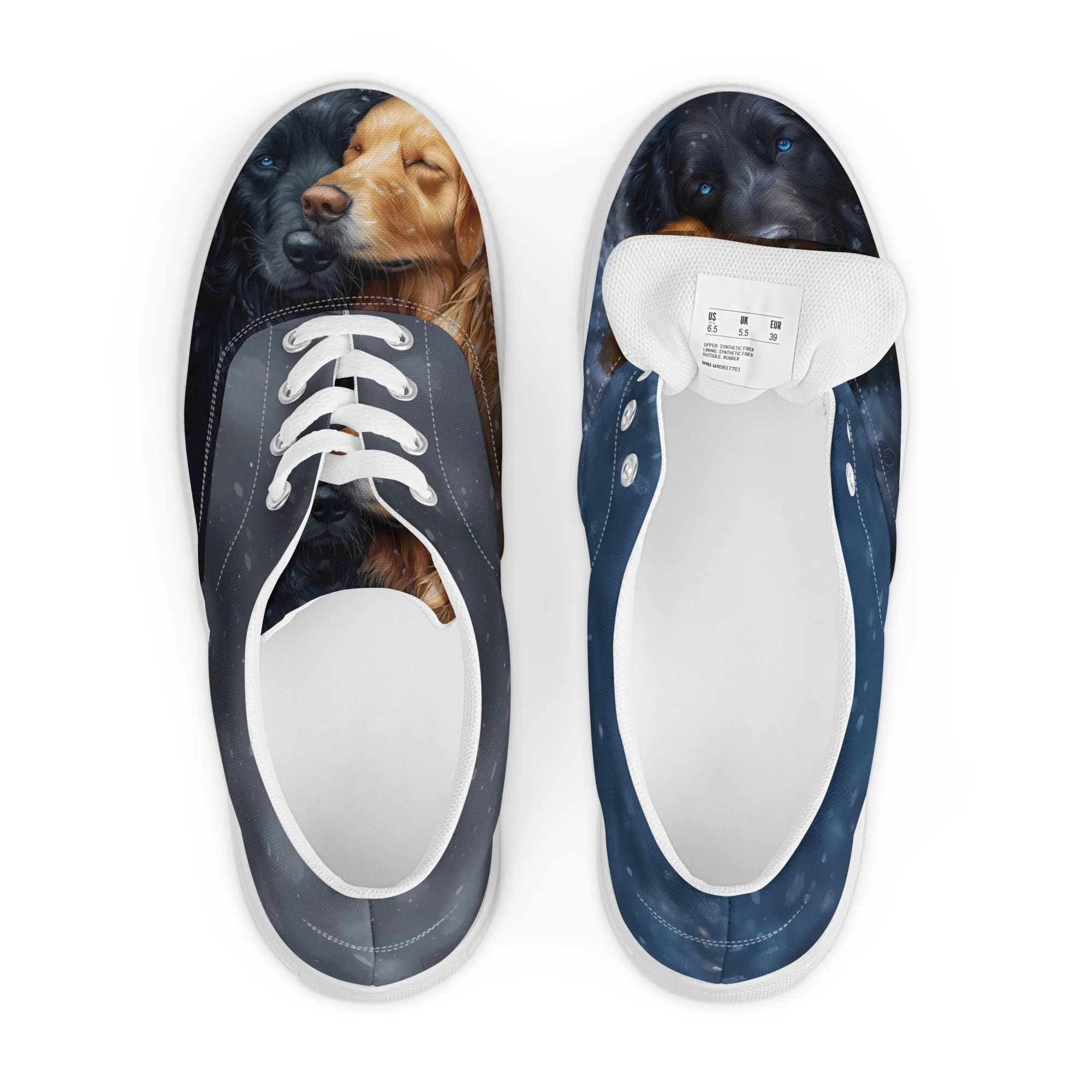 Winter Guardians Women’s lace-up canvas shoes