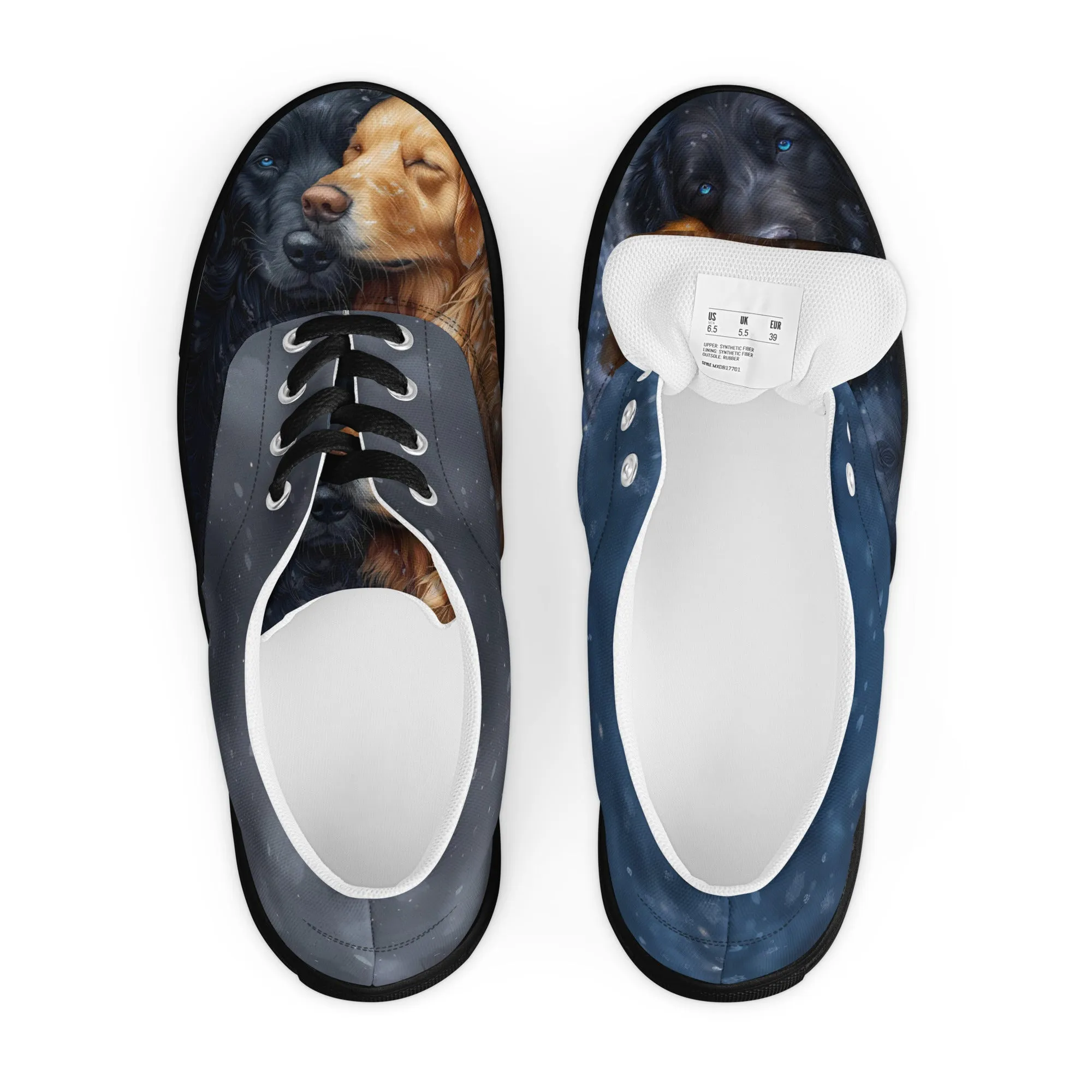 Winter Guardians Women’s lace-up canvas shoes