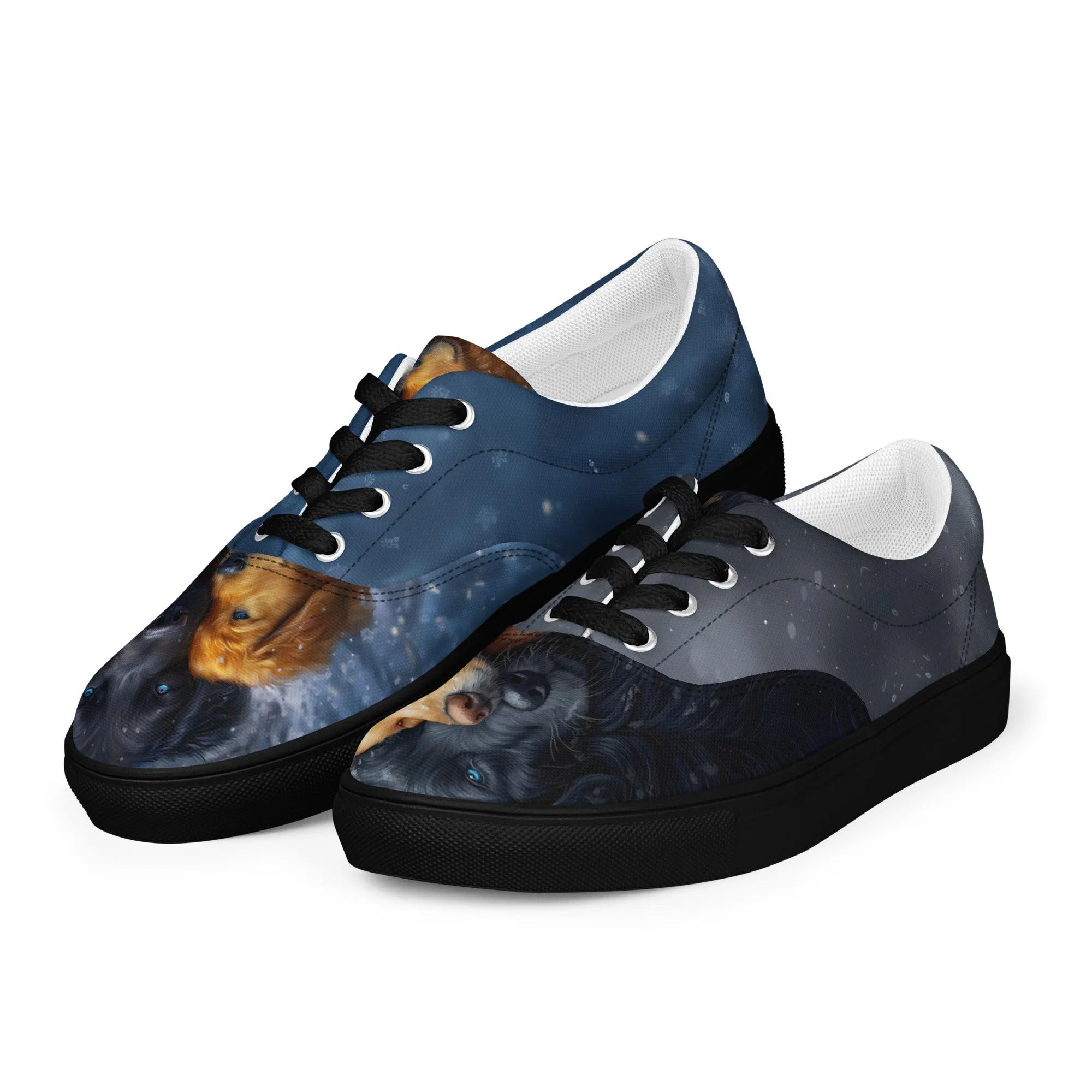 Winter Guardians Women’s lace-up canvas shoes