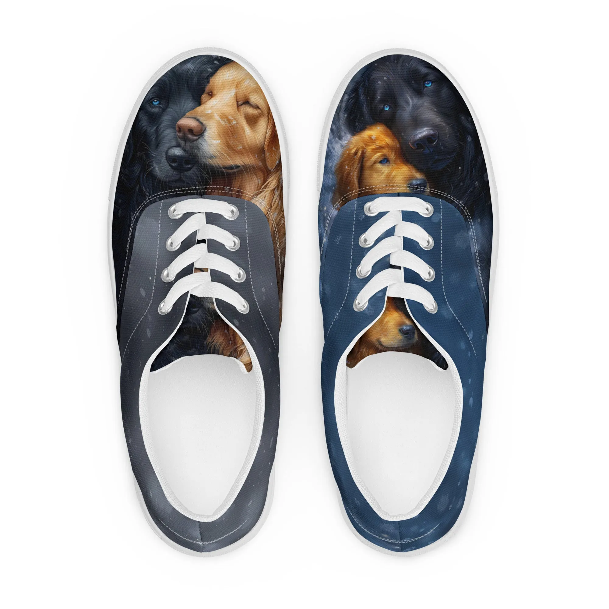 Winter Guardians Women’s lace-up canvas shoes